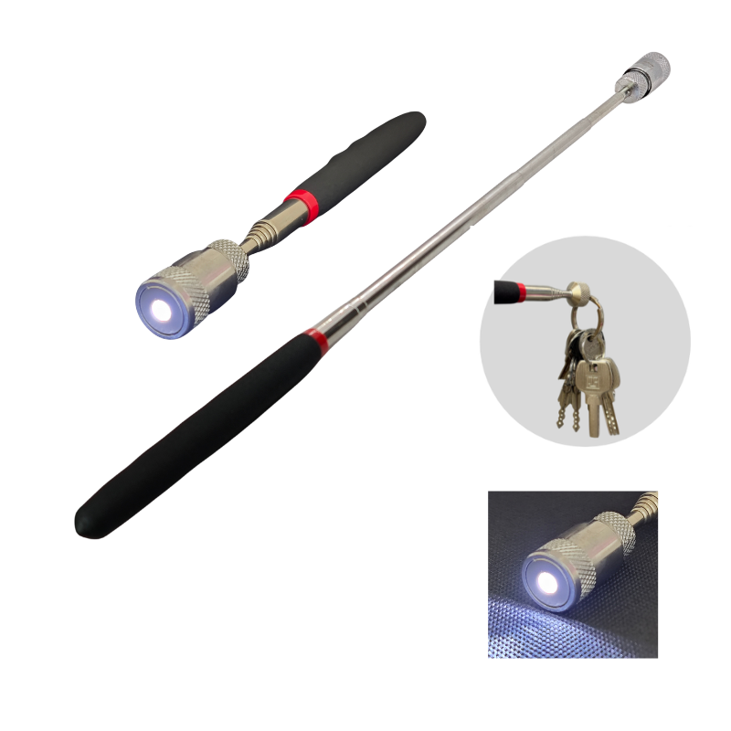 1pc Portable Magnetic PickUp T - Fishing Rod Telescopic ulasan dan harga