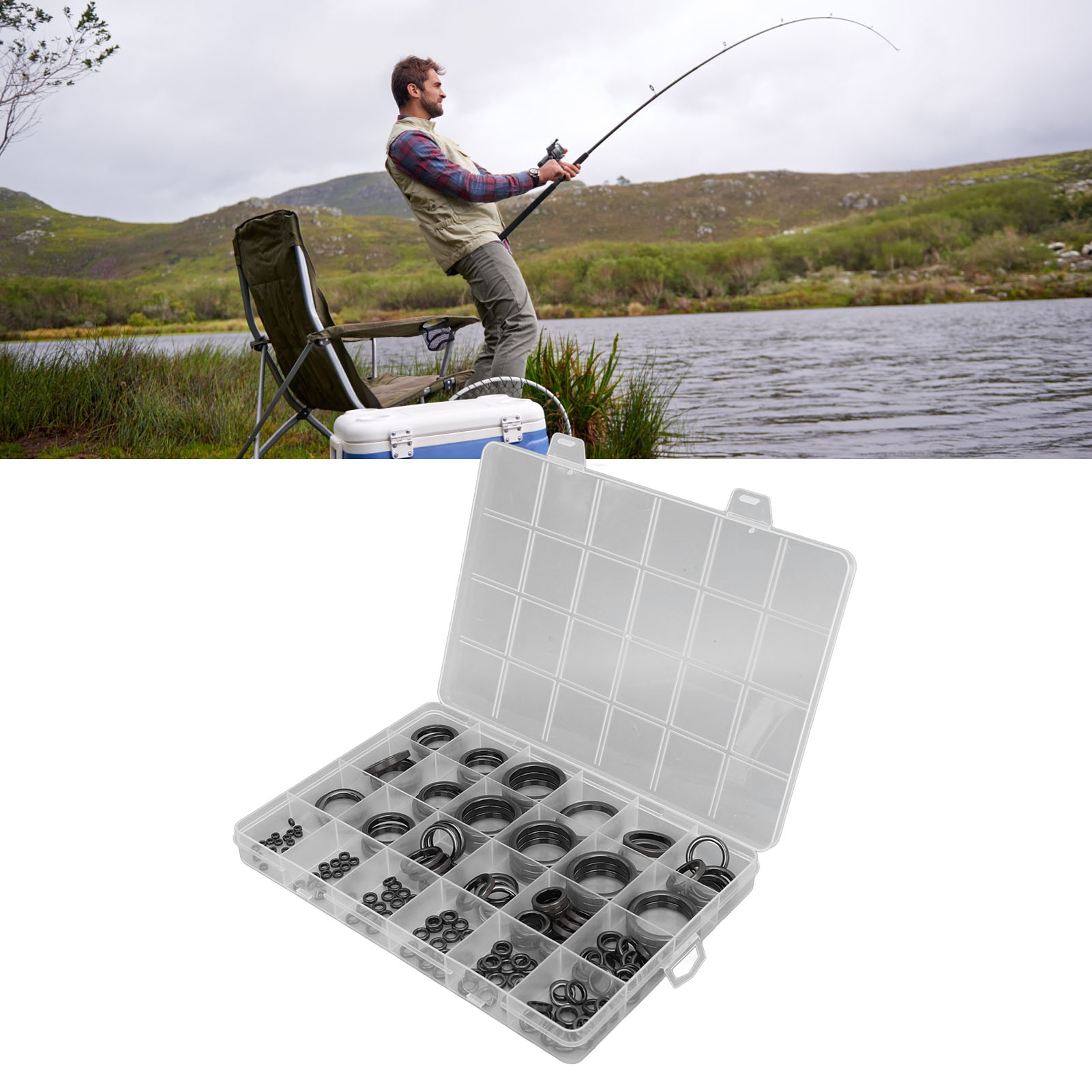 Fishing Rod Guide Repair Kit F - Fishing Rod Guide Replacement ulasan dan harga