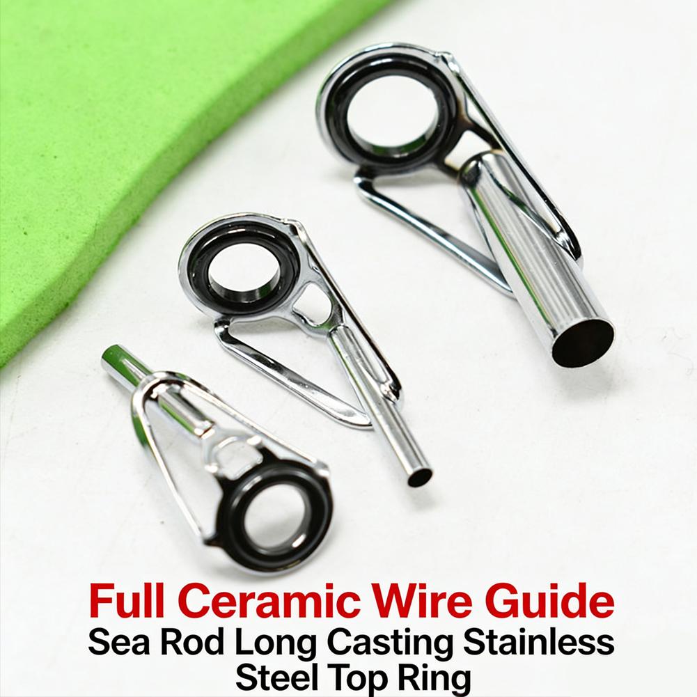Rod Tip Repair Kit 10pcs Fishi - Fishing Rod Guide Replacement ulasan dan harga