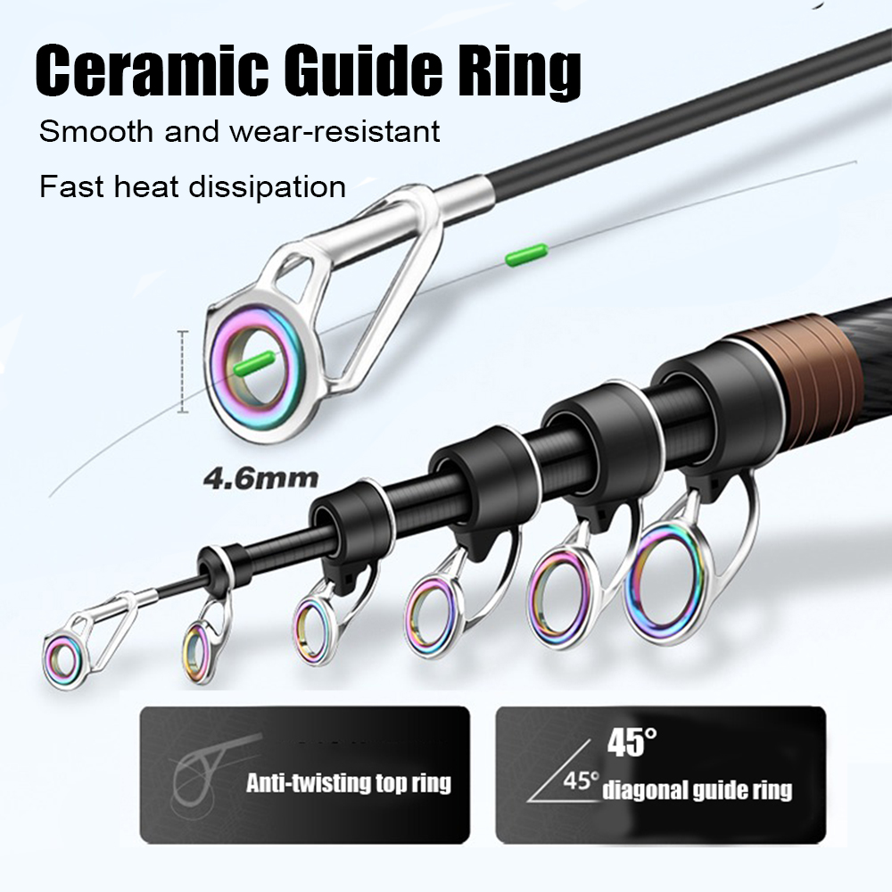 2.1-4.5M Telescopic Surf Rod S - Fishing Rod Surf ulasan dan harga