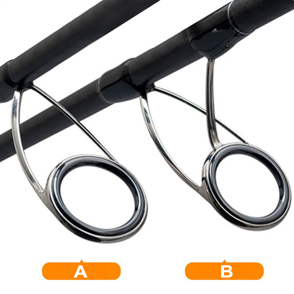 9 Pcs Fishing Rod  Guide Ceram - Fishing Rod Building Kit ulasan dan harga