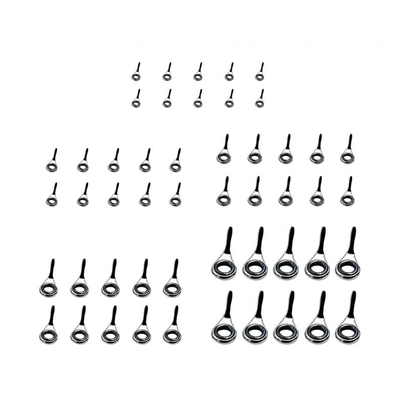 Set of 10 Telescopic Fishing R - Fishing Rod Guide Replacement ulasan dan harga