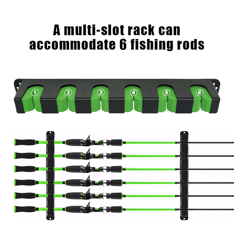 New Fishing Rod Holders 6-Rod  - Fishing Rod Repair Kit ulasan dan harga