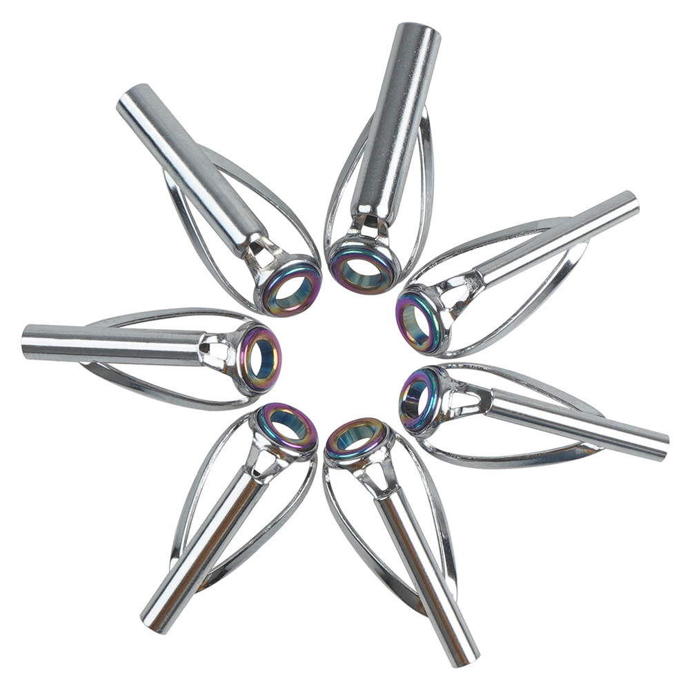 10Pcs Fishing Rod Guide Tips R - Fishing Rod Guide Replacement ulasan dan harga