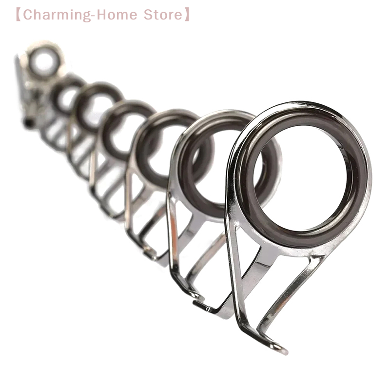 【M】4Pcs Stainless Steel Fishin - Fishing Rod Guide Replacement ulasan dan harga