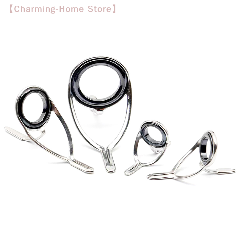 【M】4Pcs Stainless Steel Fishin - Fishing Rod Guide Replacement ulasan dan harga