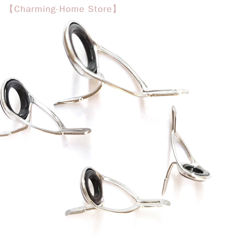 【M】4Pcs Stainless Steel Fishin - Fishing Rod Guide Replacement ulasan dan harga