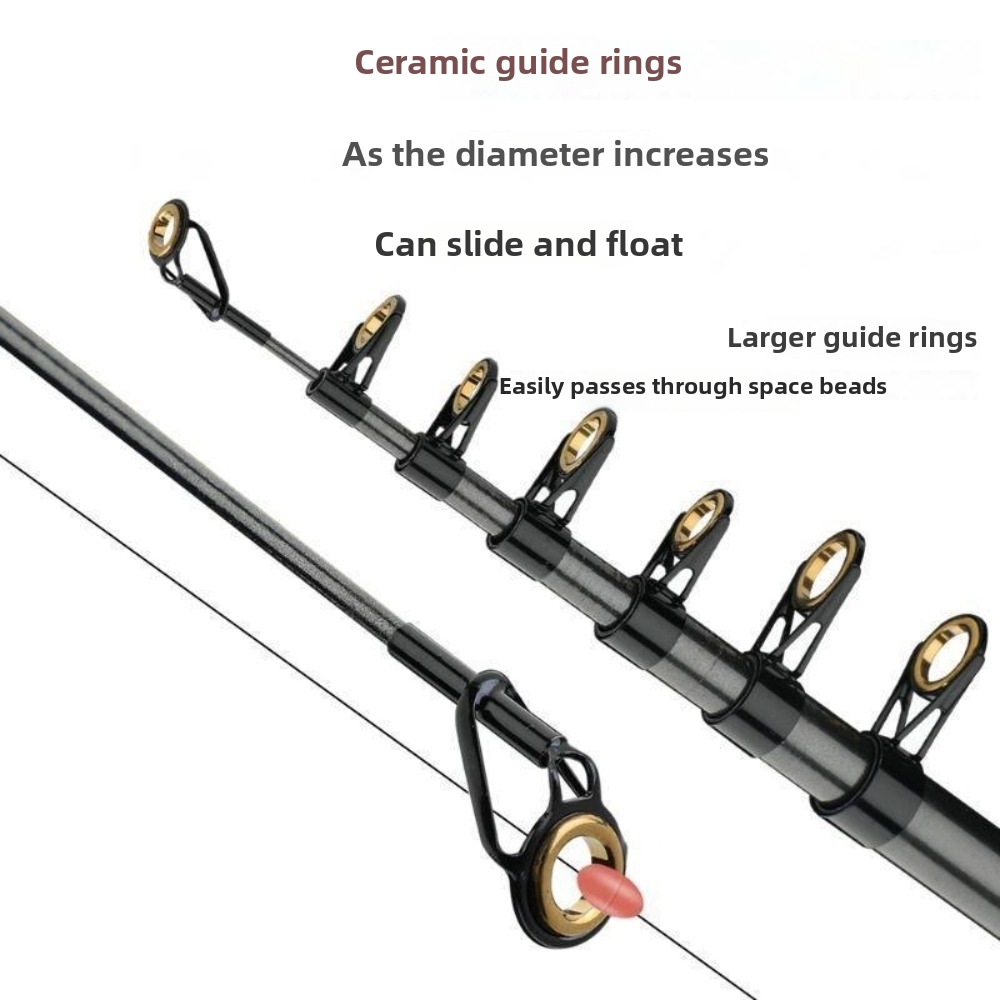 30T Carbon Fiber Retractable F - Fishing Rod Surf ulasan dan harga