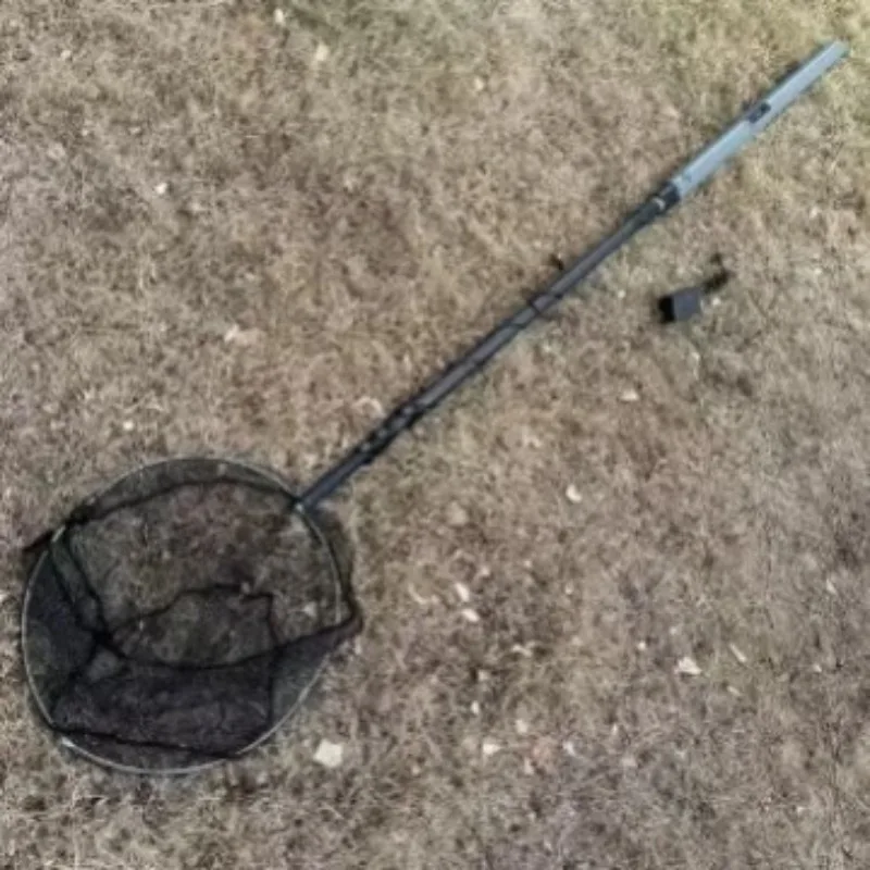 Folding Telescopic Hand Net Fi - Fishing Rod Telescopic ulasan dan harga